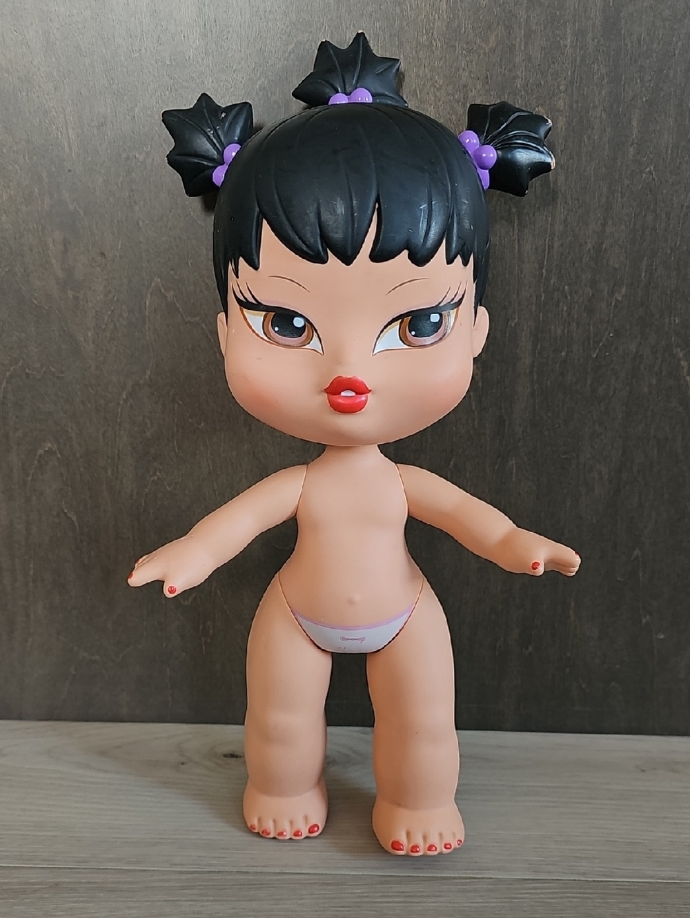 Y2K Bratz Big Babyz Bathtime Jade 12" Doll Rare &  HTF *Paint Chips & No Clothes